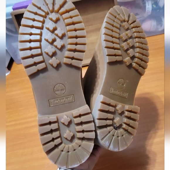 Timberland Mens Premium 6 Inch Waterproof Medium Brown NuBuck Sz 13 - Picture 5 of 8